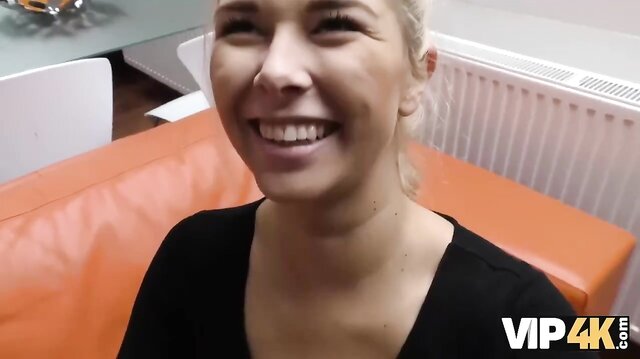 Blonde Wife Fucks A Stranger For Cash While Her Husband Watches