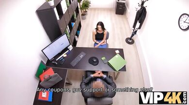 Cecile Raven Bends Over Her Boss's Desk For A Hard Fuck