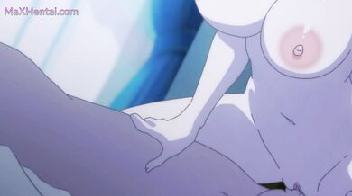 Busty Silver Haired Elf Emilia Rides And Sucks In Uncensored Hentai