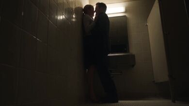 CEO Fucks His Secretary In The Office Restroom