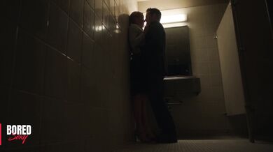 CEO Fucks His Secretary In The Office Restroom