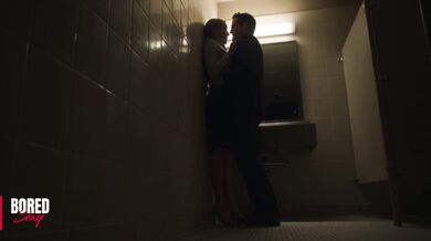 CEO Fucks His Secretary In The Office Restroom