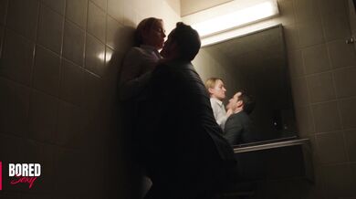 CEO Fucks His Secretary In The Office Restroom