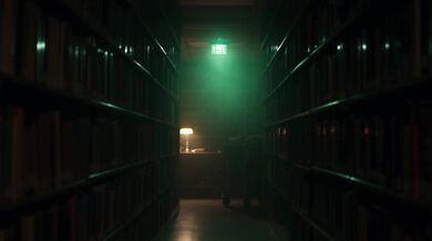 Librarian Catches A Man Spying On Her In The Library