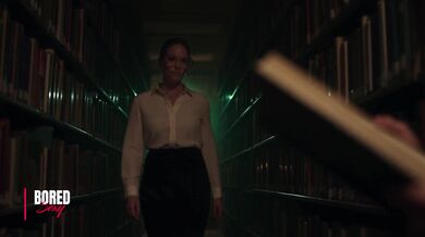 Librarian Catches A Man Spying On Her In The Library