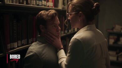 Librarian Catches A Man Spying On Her In The Library