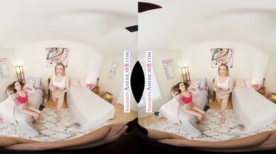 Anna Claire Clouds, Judy Jolie And Sera Ryder Get Wild Before The Dorm Snitch Busts In