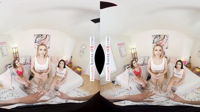 Anna Claire Clouds, Judy Jolie And Sera Ryder Get Wild Before The Dorm Snitch Busts In