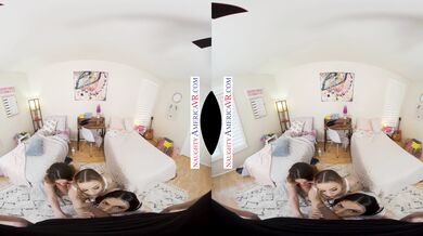 Anna Claire Clouds, Judy Jolie And Sera Ryder Get Wild Before The Dorm Snitch Busts In