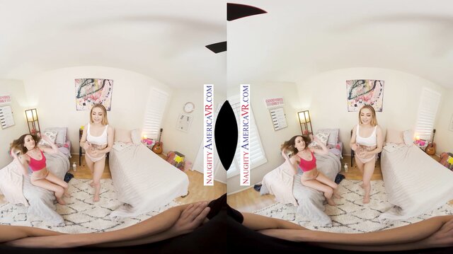 Anna Claire Clouds, Judy Jolie And Sera Ryder Get Wild Before The Dorm Snitch Busts In