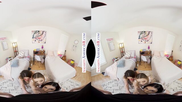 Anna Claire Clouds, Judy Jolie And Sera Ryder Get Wild Before The Dorm Snitch Busts In