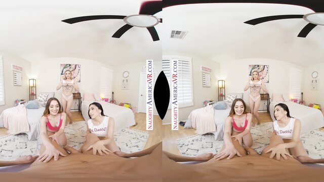 Anna Claire Clouds, Judy Jolie And Sera Ryder Get Wild Before The Dorm Snitch Busts In