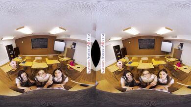 Aften Opal, Kamryn Jayde a Katie Kush sa delia o jedného šťastného chlapa vo VR