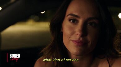 Sexy Driver Offers Five Star Service