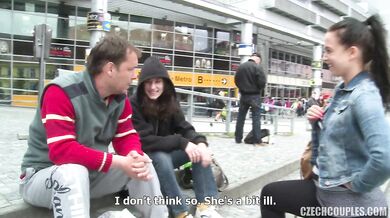 Pár z ulice šuká za peníze