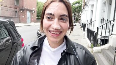 Outdoor facial walk of shame - Artemis Carmona