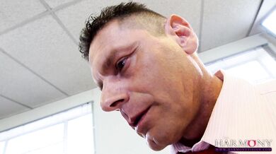 Carla Cox enjoys gangbang in the office