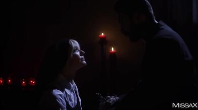 Kenna James as horny nun