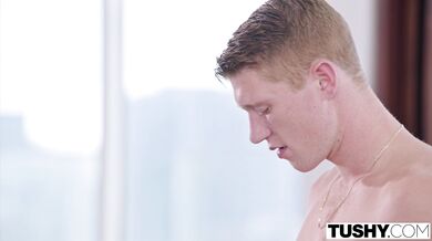 TUSHY - Elsa enjoys anal with kayden's boy-toy as she watches