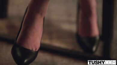 TUSHY - Petite Lulu Chu gets some anal discipline by her boss