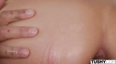 TUSHY - Stunning beauty Azul Hermosa first anal Tushy debut