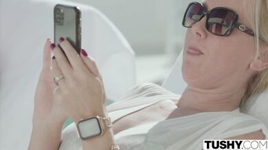 TUSHY - Stunning Stefany has passionate anal with sister's BF