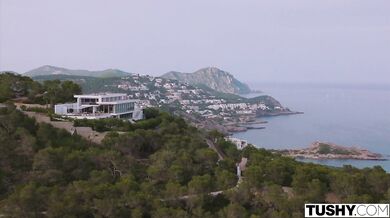 TUSHY - Gorgeous duo Holly & Vanessa have hot anal threesome