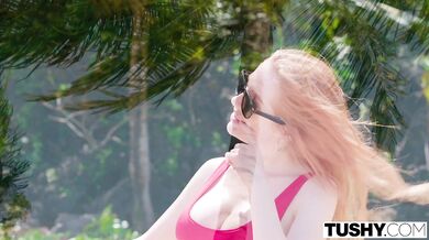 TUSHY - Bodacious redhead Scarlett loves wild anal