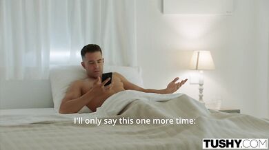 TUSHY - Anal obsessed beauty Jayla seduces hubbys employee