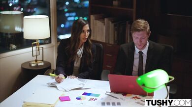 TUSHY - Gianna Dior gets the gaping of a lifetime