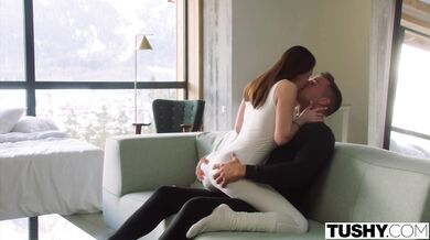 TUSHY - Anal-crazy ski instructor Liya shows off her skills