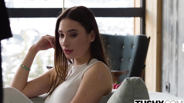 TUSHY - Anal-crazy ski instructor Liya shows off her skills