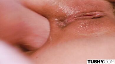 TUSHY - Anal-loving petite Alexis seduces her bestie's BF