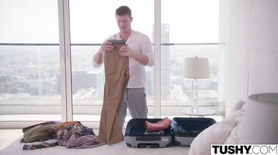 TUSHY - Anal-curious keira has special surprise for boyfriend