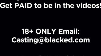 Cock hungry gal Ritchie rides his monster cock in first Blacked scene