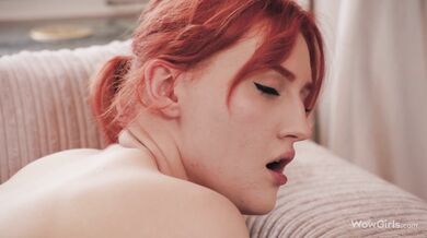 Two horny girls Vilena and Lola Red licking each other's pussy