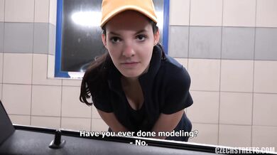 Fucking in car wash for quick cash