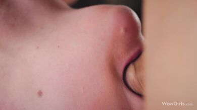 Hottest girl Olivia Sparkle getting fucked by her lover on the table