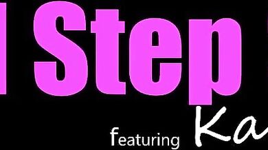 Light skinned latina Kara Faux learns how to make her 'o' face for modeling