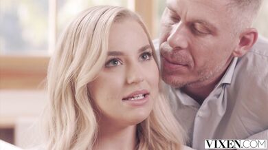 VIXEN - Young blonde Blake loves the company of an older man