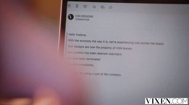 VIXEN - Insatiable Xxlayna can't keep her hands off her boss