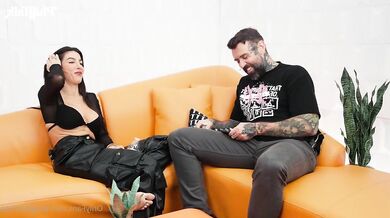 Lena The Plug on small talk followed by fucking on Valentine's Day