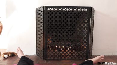 Hairy teen blonde Lily Rader on homemade fuck