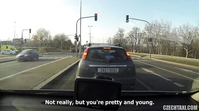 Giny Loud fucks taxi driver in his car