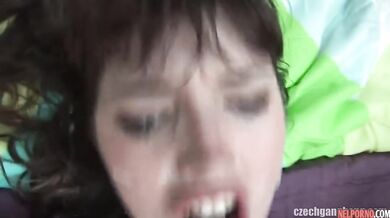 Orgía gangbang con cuatro chicas sexys