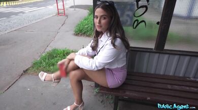 Public Agent - Thick Latina didn't like me at first