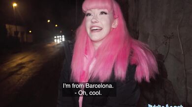 Public Agent - I removed her chastity belt and creampied her wet pussy