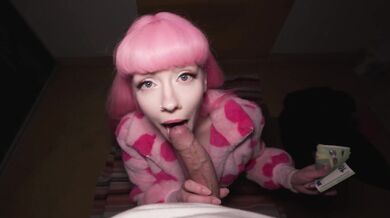 Public Agent - I removed her chastity belt and creampied her wet pussy