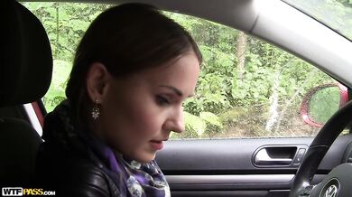 Cum on Sabina Moore's spread pussy