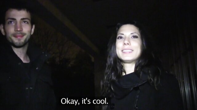Public Agent - Would your girlfriend do the same as this Spanish babe?